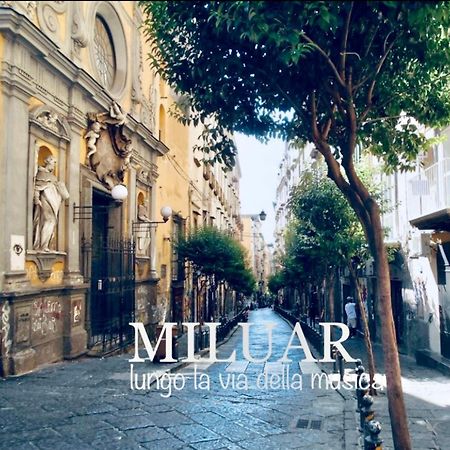 Miluar - Centro Storico - Lungo La Via Della Musica Bed & Breakfast Napoli Dış mekan fotoğraf