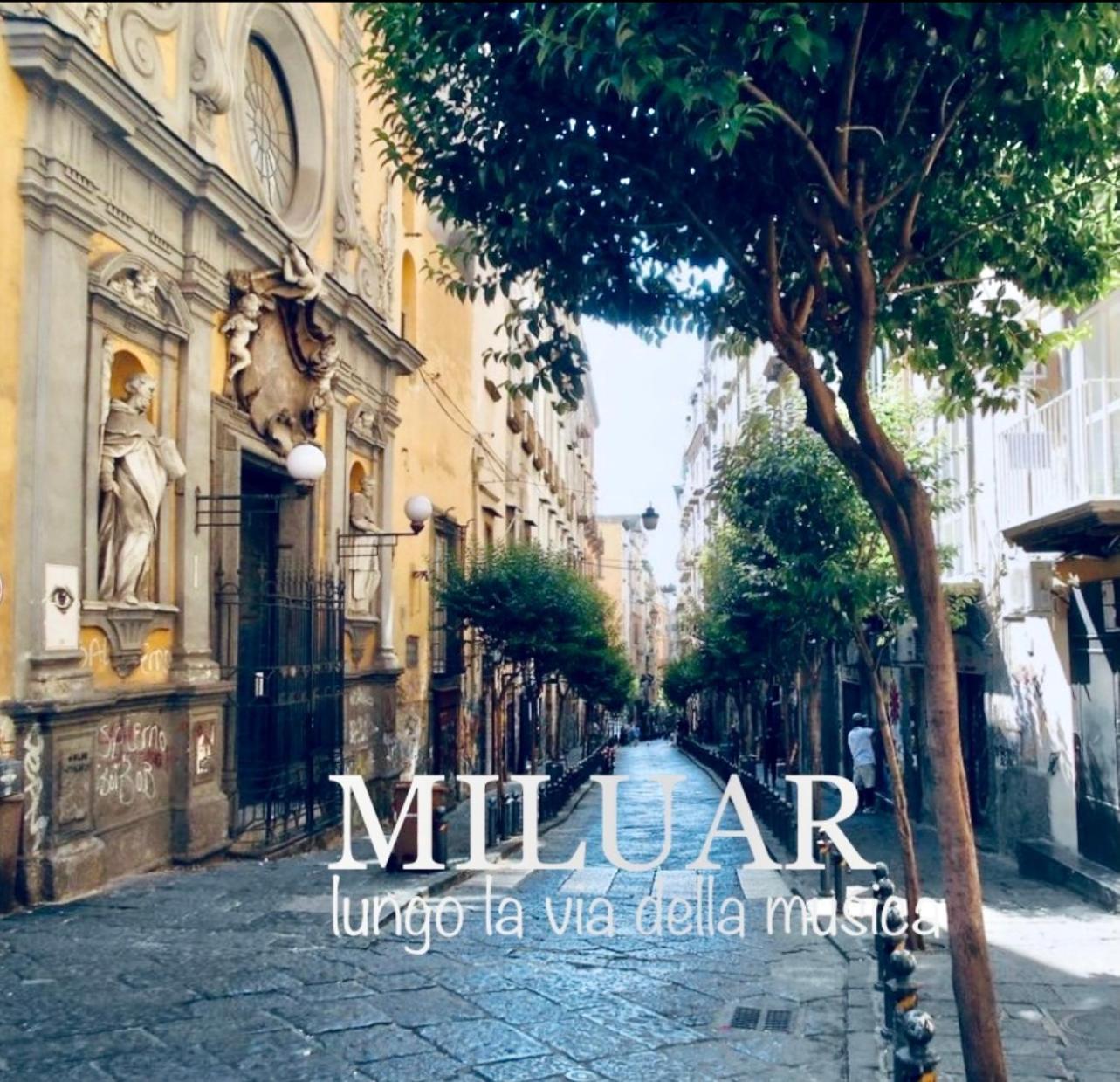 Miluar - Centro Storico - Lungo La Via Della Musica Bed & Breakfast Napoli Dış mekan fotoğraf